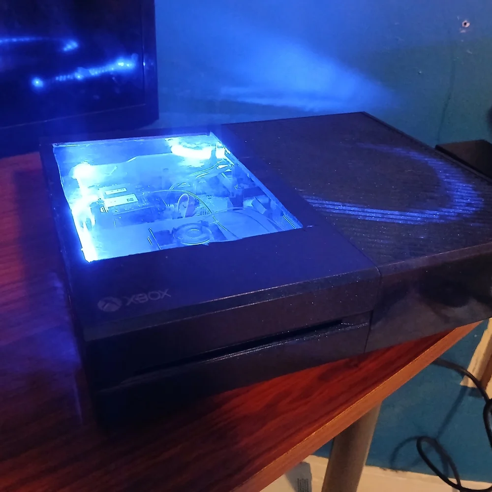 2015 sparkly Blue xbox one console